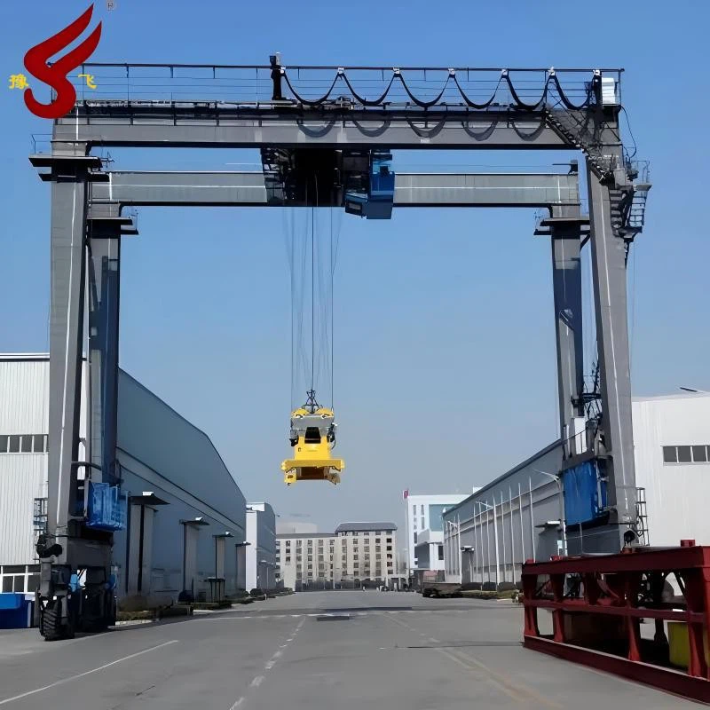 RTG Type Rubber Tyred Container Gantry Crane